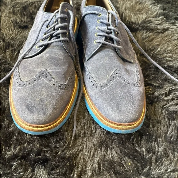 Cole Haan Men's Brown Leather Sneakers - Picture 2 of 7